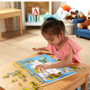 U.S.A. Map Wooden Puzzle E3