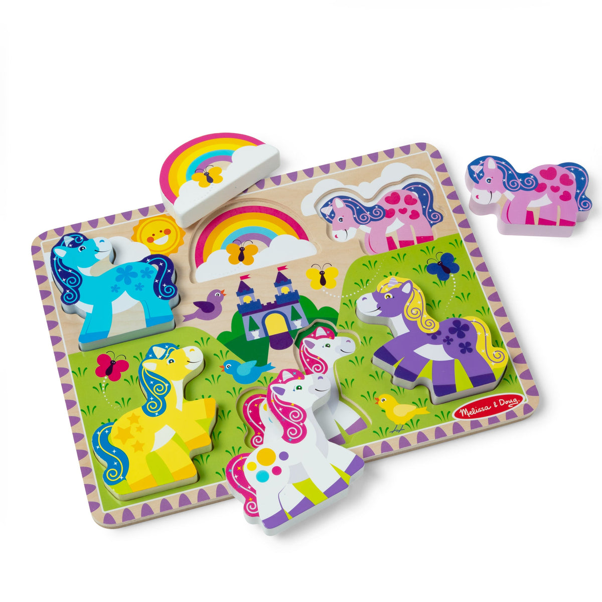 Unicorn Chunky Puzzle – 6 Pieces S9
