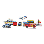 Vehicles Chunky Puzzle - 9 Pieces A4