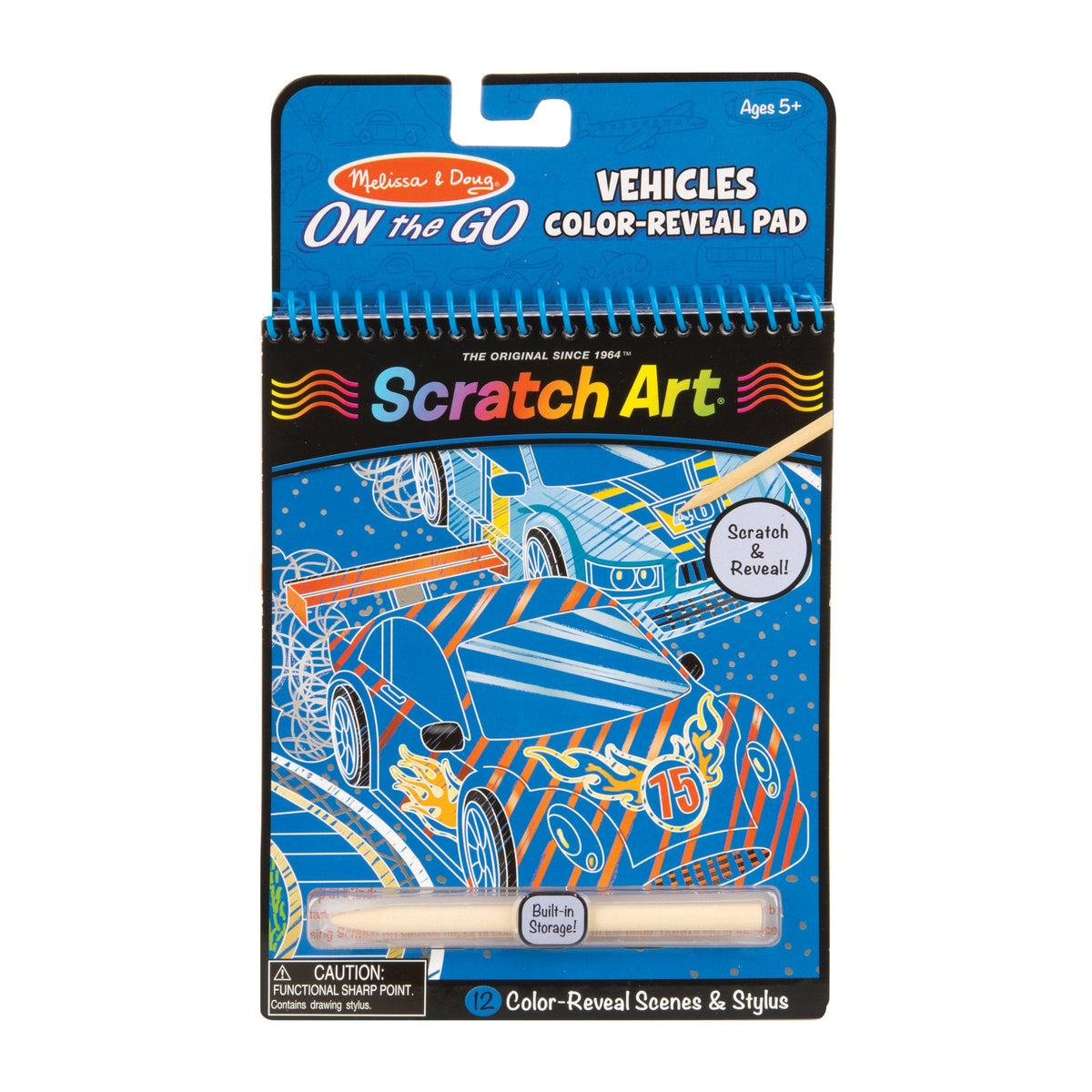 Vehicles Color-Reveal Pad D6