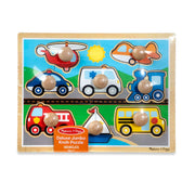Vehicles Jumbo Knob Puzzle - 8 pieces P6