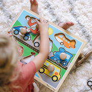 Vehicles Jumbo Knob Puzzle - 8 pieces P6