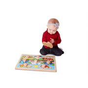 Vehicles Jumbo Knob Puzzle - 8 pieces P6