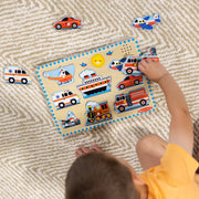 Vehicles Sound Puzzle - 8 Pieces F2