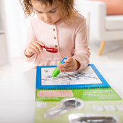 Water Wow! Animal Antics Deluxe Water-Reveal Pad - On the Go Travel Activity C4