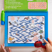 Water Wow! Animal Antics Deluxe Water-Reveal Pad - On the Go Travel Activity C4