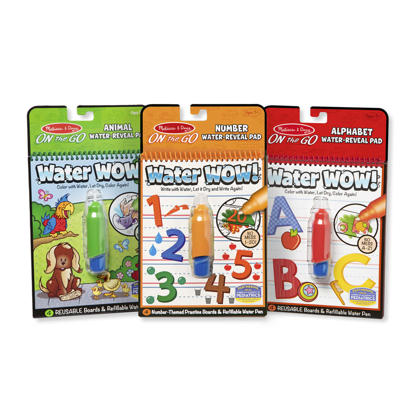 Water Wow Bundle - Animals, Alphabet & Numbers G9