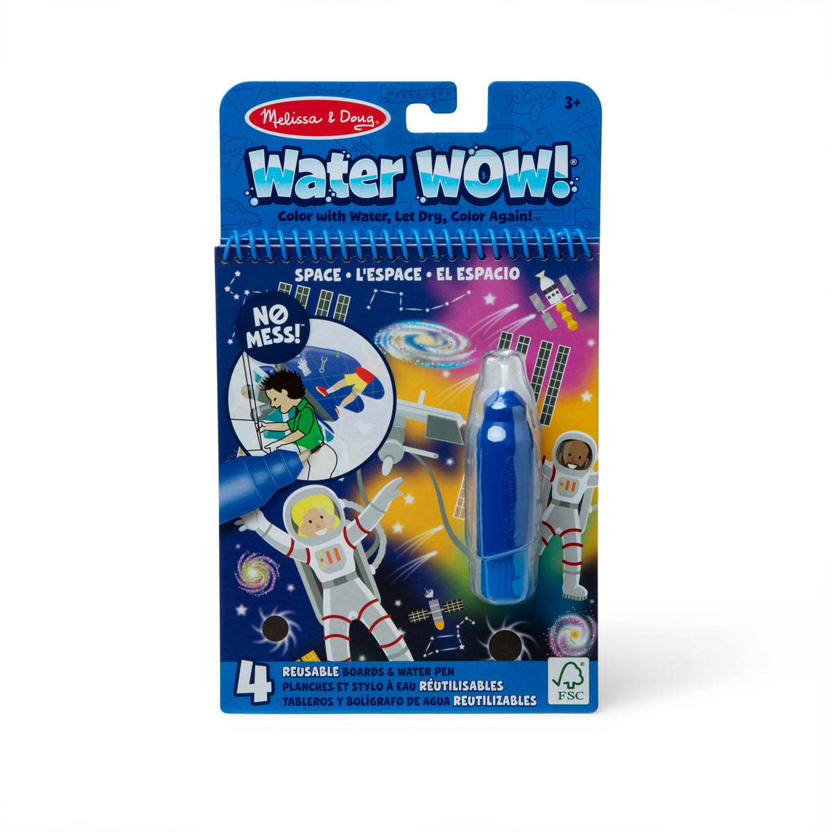 Water Wow! Space Water-Reveal Pad – On the Go Travel Activity J3