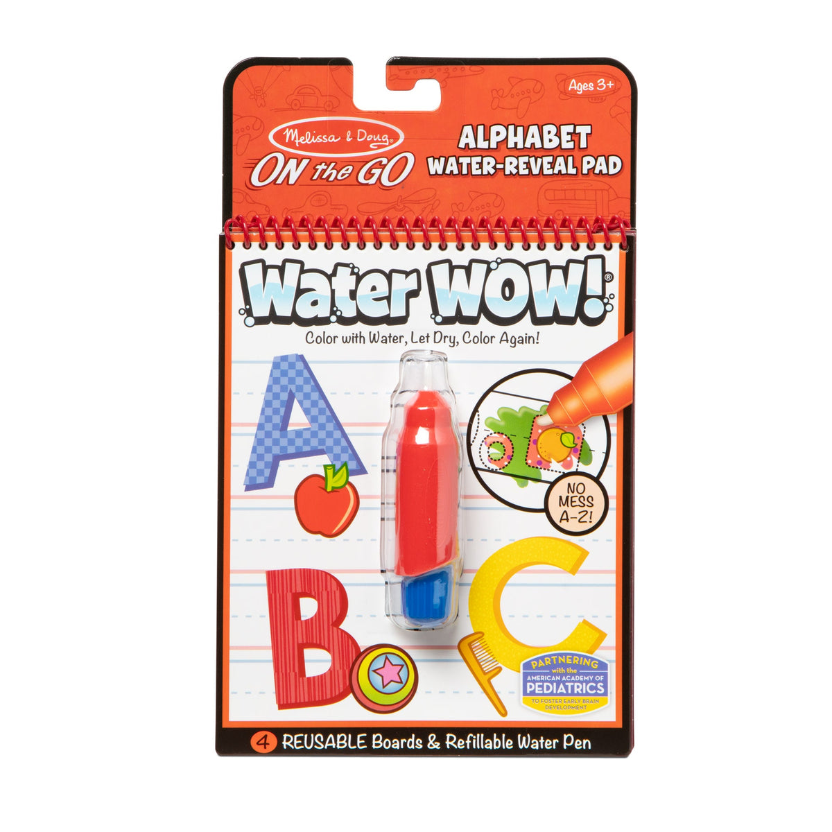 Water Wow! Water-Reveal Activity Pad - Alphabet B8