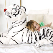 White Tiger Giant Stuffed Animal T0