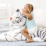 White Tiger Giant Stuffed Animal T0