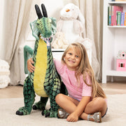 Winged Dragon Lifelike Plush Stuffed Animal C3