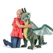 Winged Dragon Lifelike Plush Stuffed Animal C3