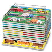 Wire Puzzle-Storage Rack D8