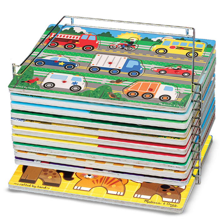 Wire Puzzle-Storage Rack P7
