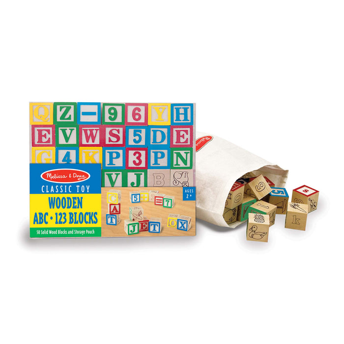 Wooden ABC/123 Blocks M4