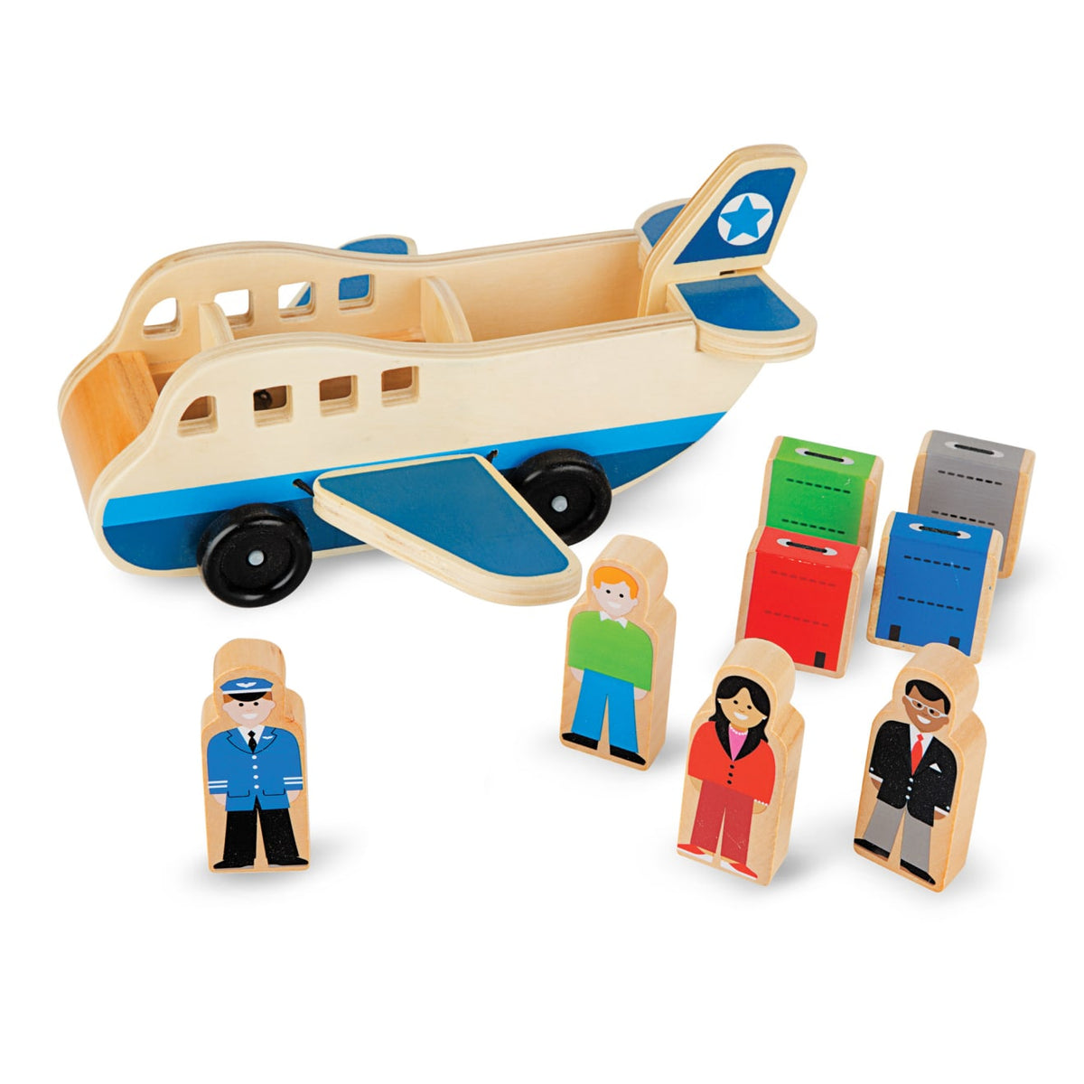 Wooden Airplane O8