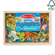 Wooden Animal Magnets G3