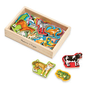 Wooden Animal Magnets G3