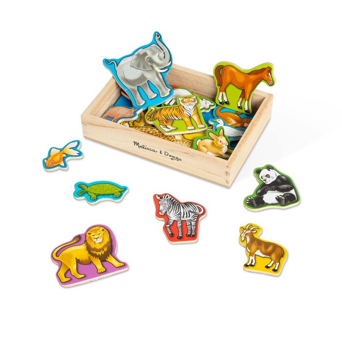 Wooden Animal Magnets H4