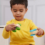 Wooden Animal Stacking Cars E6