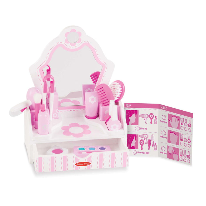 Wooden Beauty Salon Play Set X3