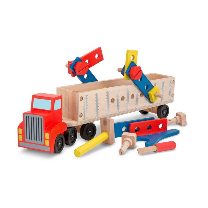 Wooden Big Rig Building Set B1