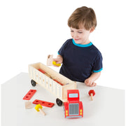 Wooden Big Rig Building Set N5