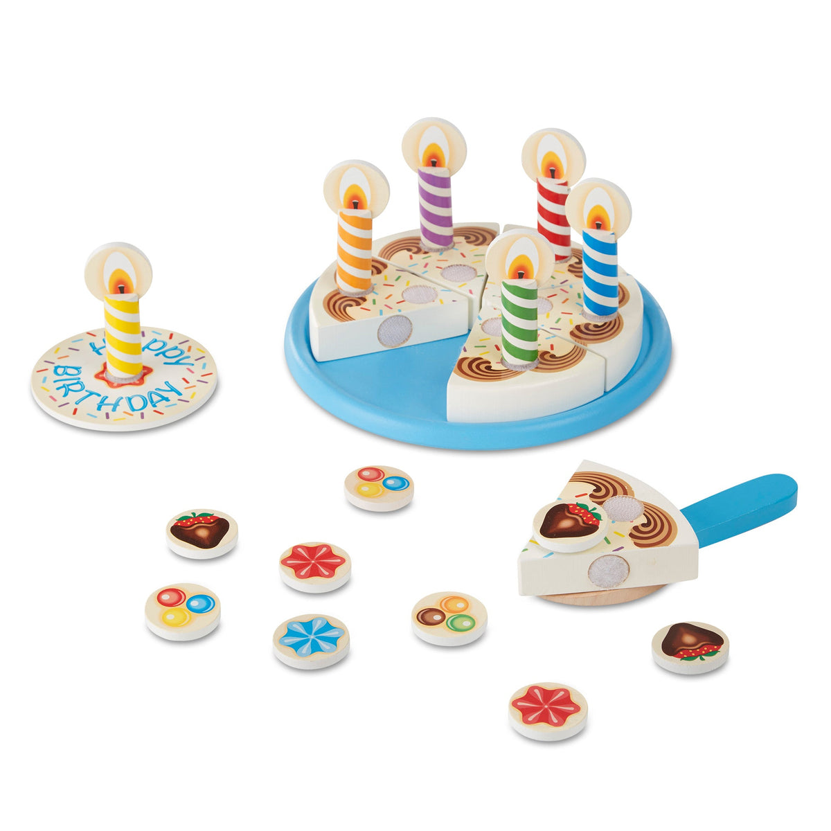 Wooden Birthday Cake Play Set U9
