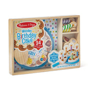 Wooden Birthday Cake Play Set Z5