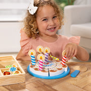 Wooden Birthday Cake Play Set Z5