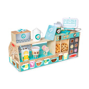 Wooden Cafe Barista Coffee Shop E5