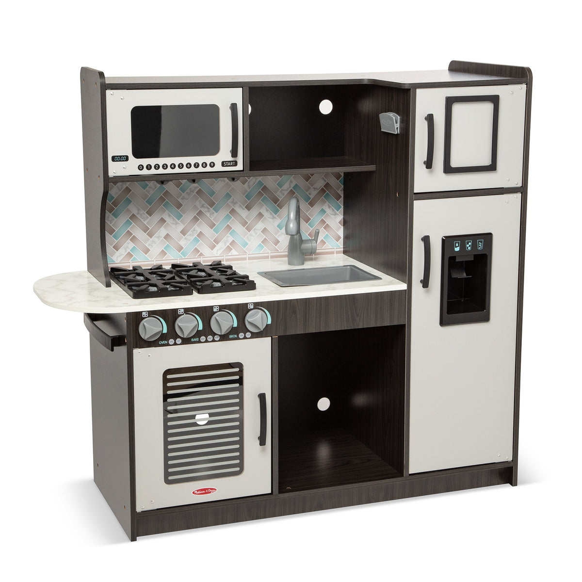 Wooden Chef's Kitchen - Charcoal P9
