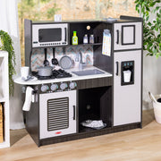 Wooden Chef's Kitchen - Charcoal W6