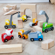 Wooden Construction Site Vehicles G0