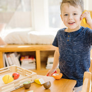 Wooden Cutting Fruit Play Food Q7