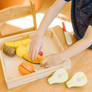 Wooden Cutting Fruit Play Food W4
