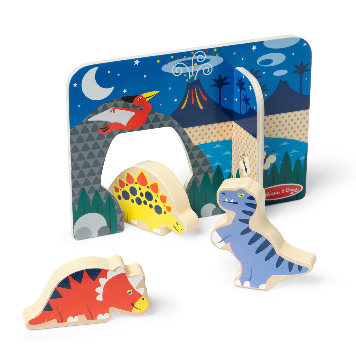 Wooden Dinosaurs Play Set B7