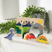 Wooden Dinosaurs Play Set W3