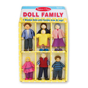 Wooden Doll Family L6