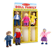 Wooden Doll Family O8