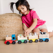 Wooden Farm Train A6