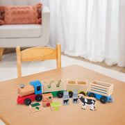 Wooden Farm Train A6