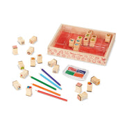 Wooden Favorite Things Stamp Set I4
