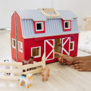Wooden Fold & Go Barn K7
