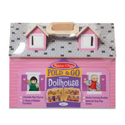 Wooden Fold & Go Dollhouse K5