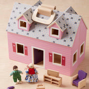 Wooden Fold & Go Dollhouse K5