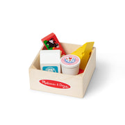 Wooden Food Groups Play Set – Dairy U0