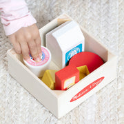 Wooden Food Groups Play Set – Dairy U0