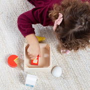 Wooden Food Groups Play Set – Dairy U0